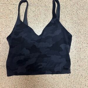 Black camo lululemon align tank